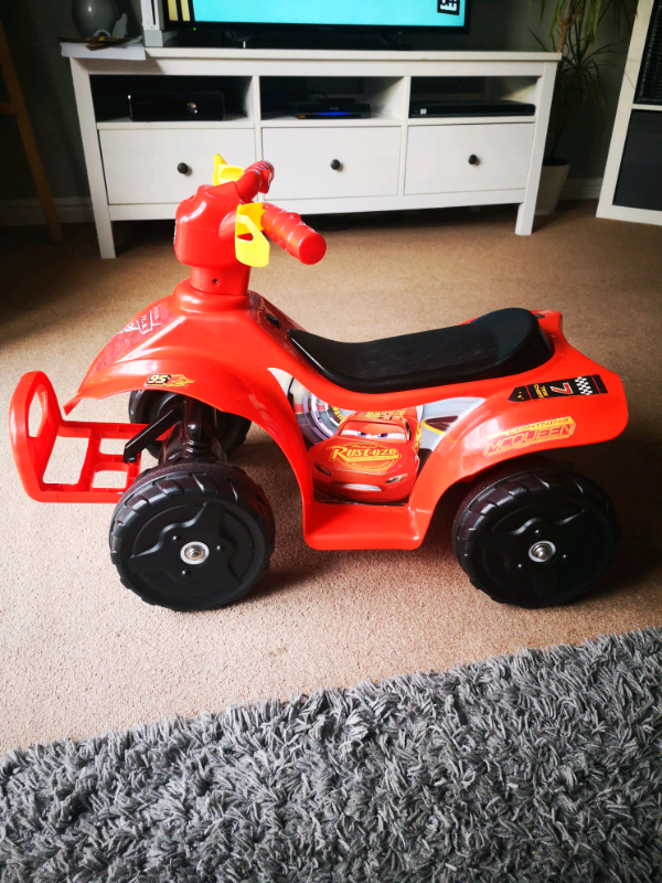 lightning mcqueen quad bike